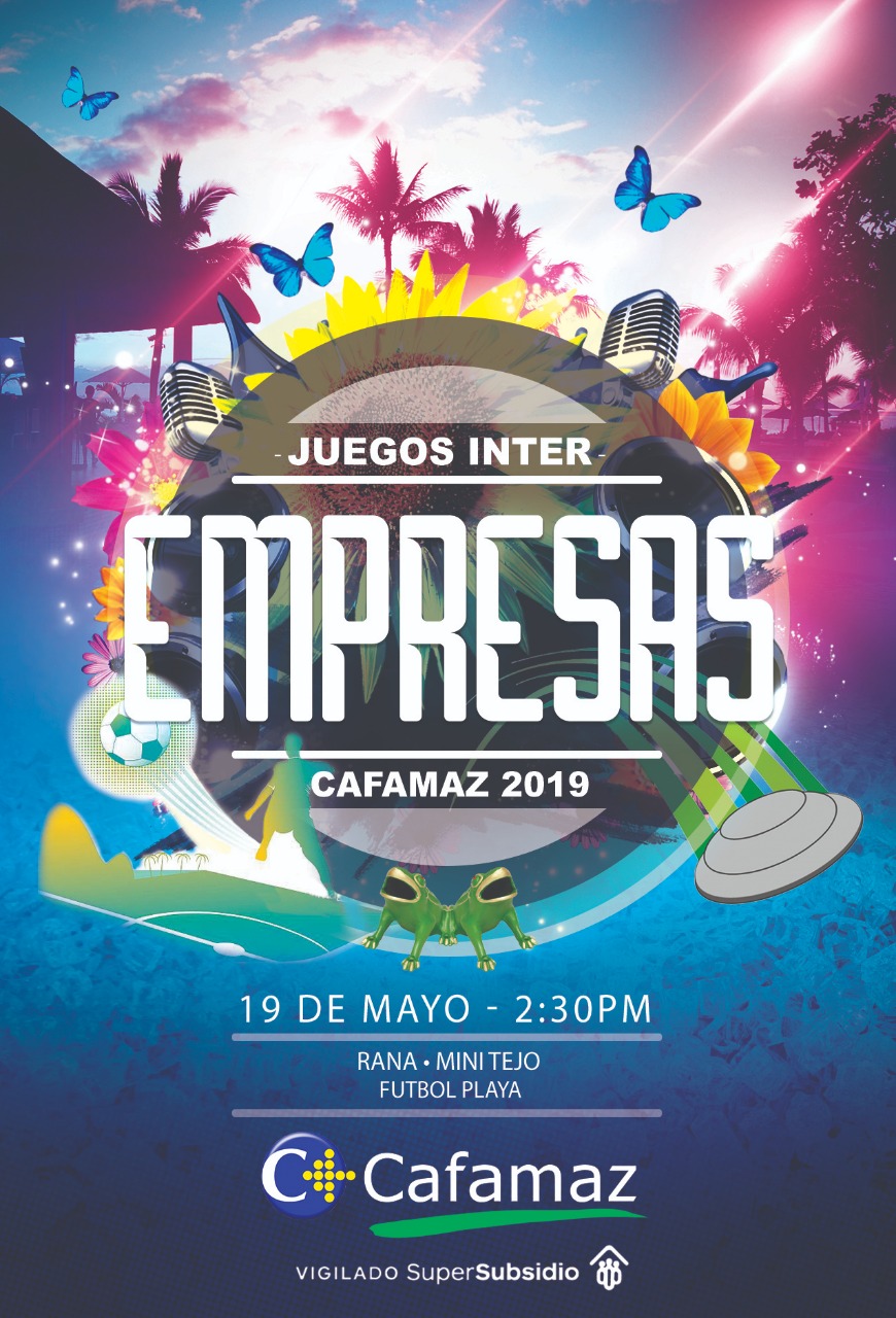 Programación Juegos Interempresas 2019 | CAFAMAZ