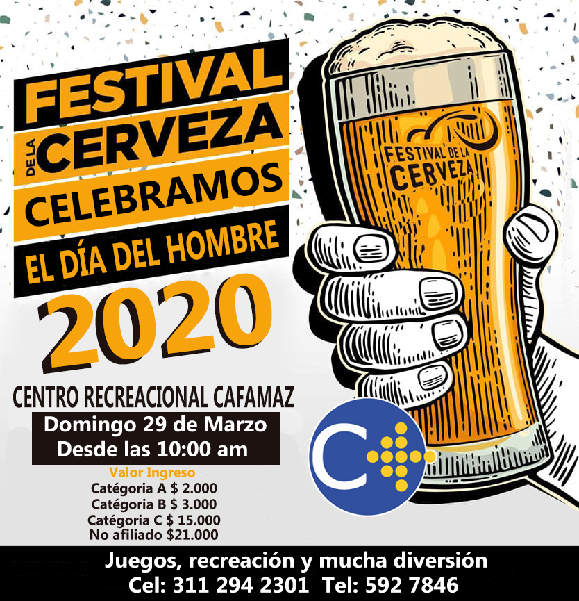 Día del Hombre – Festival de la Cerveza | Cafamaz, 2020