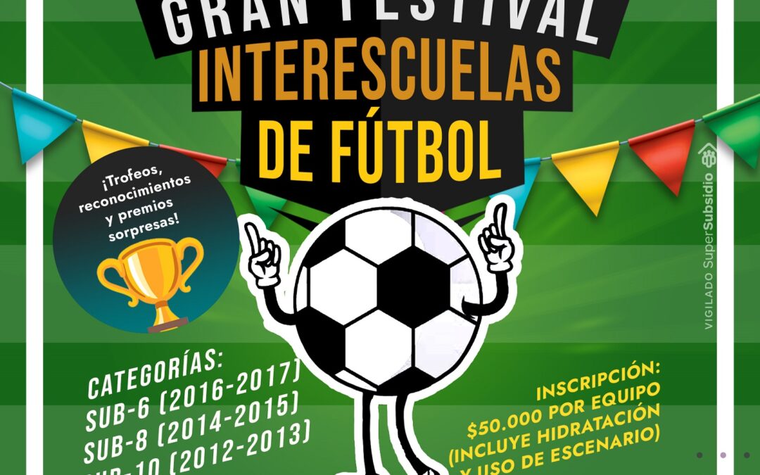 II Gran Festival Interescuelas de Fútbol